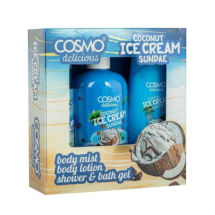 Coconut Ice Cream Sundae